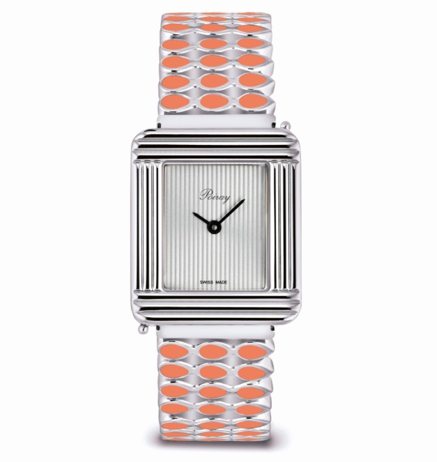 Poiray : lancement du premier bracelet de montre en acier coloré