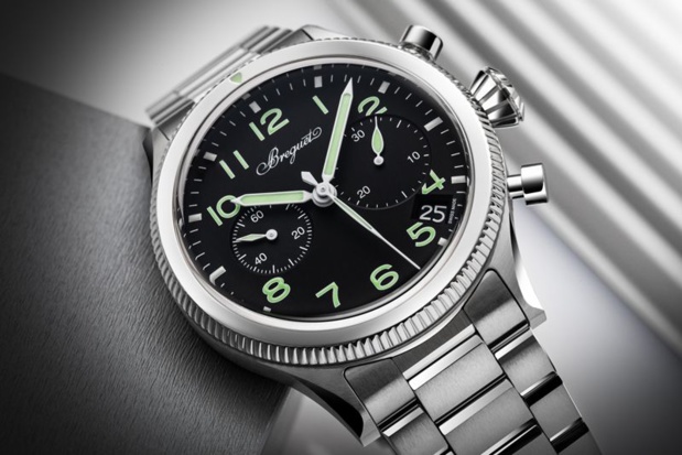 Breguet : un bracelet en acier disponible pour sa Type XX relancée l'an passé Breguet : un bracelet en acier disponible pour sa Type XX relancée l'an passé