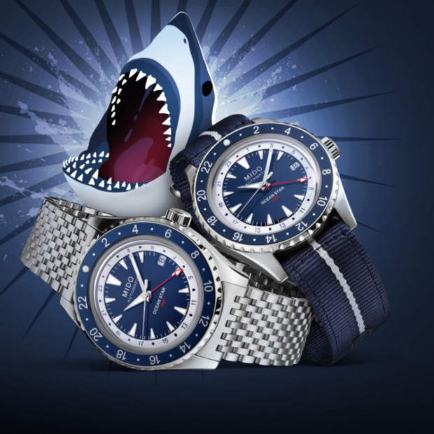 Mido Ocean Star GMT : une bien belle voyageuse