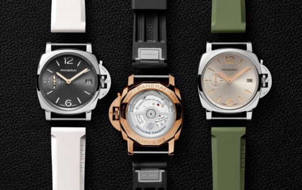Panerai dévoile une collection de bracelets en caoutchouc pour sa Luminor Due Panerai dévoile une collection de bracelets en caoutchouc pour sa Luminor Due