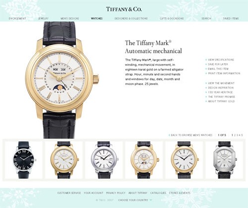 Swatch Group se rapproche de Tiffany pour la production et la distribution de ses montres