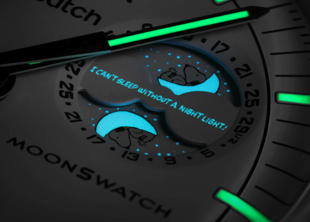 Omega x Swatch "Snoopy" : Mission to the Moonphase !