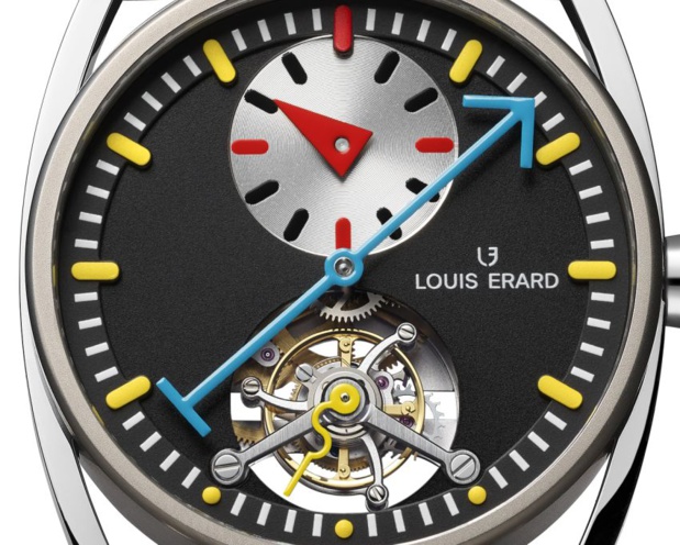 Louis Erard Régulateur Tourbillon x Alain Silberstein noir : 78 exemplaires