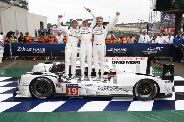 Porsche Motorsport et Chopard vainqueurs aux 24h du Mans 2015 Porsche Motorsport et Chopard vainqueurs aux 24h du Mans 2015