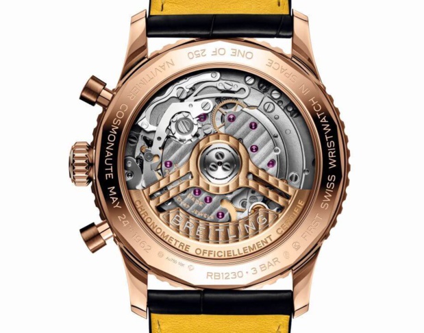 Breitling Navitimer B12 Chronograph 41 Cosmonaute Limited Edition : 250 exemplaires en or rouge Breitling Navitimer B12 Chronograph 41 Cosmonaute Limited Edition : 250 exemplaires en or rouge