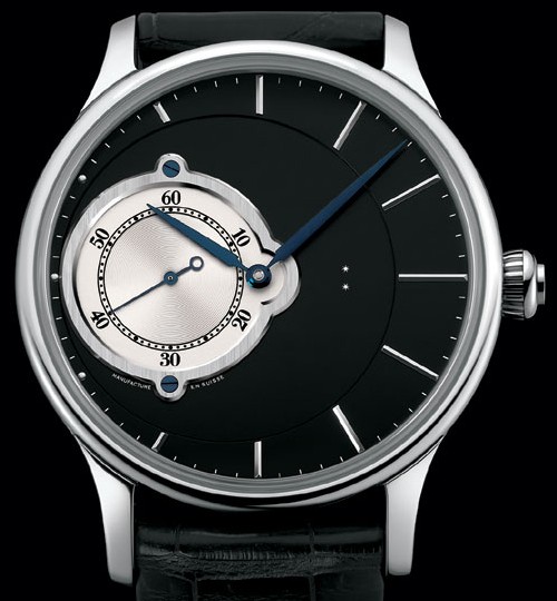 Grande Heure Minute : une première collection en acier pour Jaquet Droz