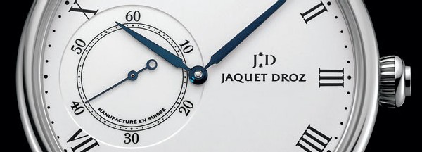 Grande Heure Minute : une première collection en acier pour Jaquet Droz