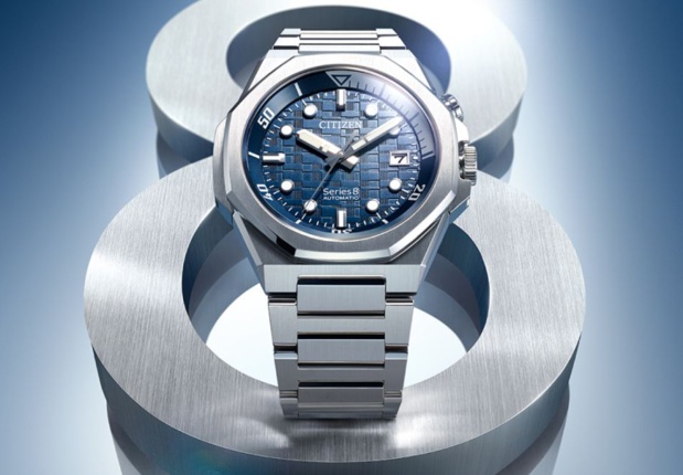 Citizen Series 8 "890" : une sportive au look de plongeuse Citizen Series 8 "890" : une sportive au look de plongeuse