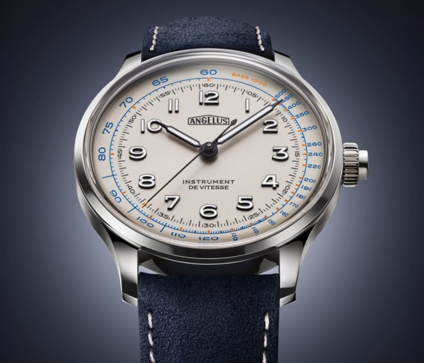 Angelus Instrument de Vitesse 60 Secondes : maximum, une "minute chrono" pour ce monopoussoir d'exception Angelus Instrument de Vitesse 60 Secondes : maximum, une "minute chrono" pour ce monopoussoir d'exception