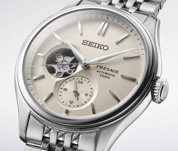 Seiko Presage Classic Series : cinq modèles aux cadrans richement texturés