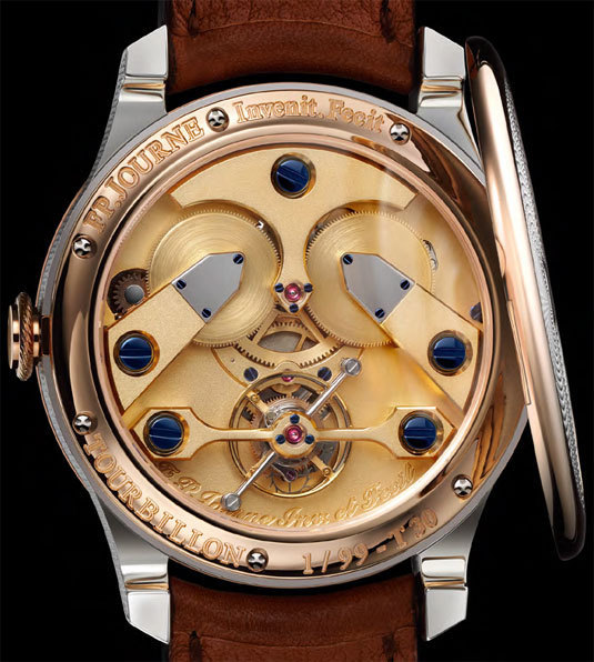 Le Best of the Best 2015 de Robb Report revient au Tourbillon Historique de F.P. Journe