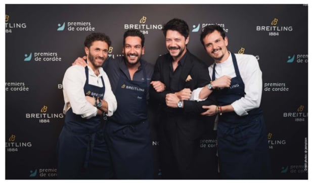 Breitling récolte 269.000 euros au profit de l'association Premiers de Cordée Breitling récolte 269.000 euros au profit de l'association Premiers de Cordée