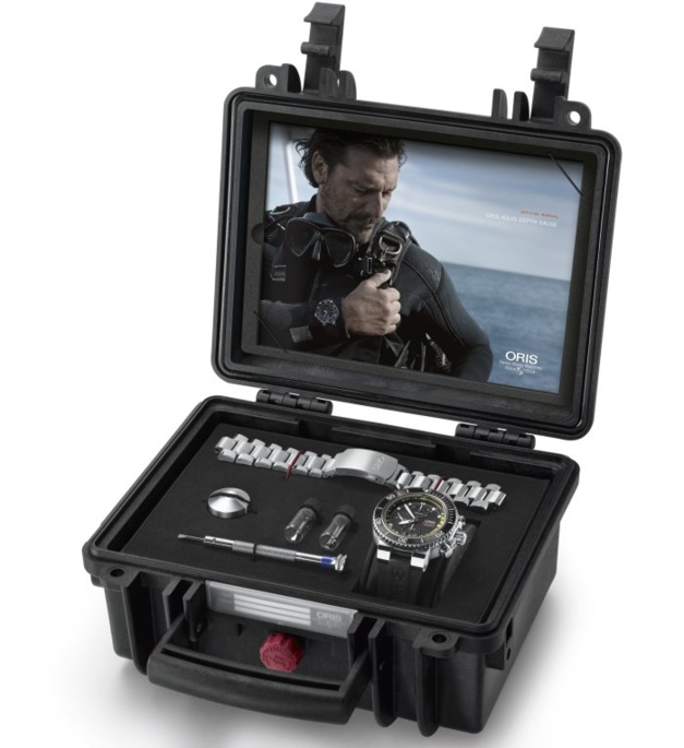Oris Aquis Depth Gauge Chronograph : plongée en eaux profondes Oris Aquis Depth Gauge Chronograph : plongée en eaux profondes