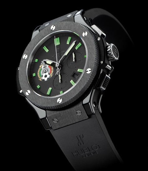 Une Hublot Big Bang pour la Fédération Mexicaine de Football : Suisse-Mexique 1:1