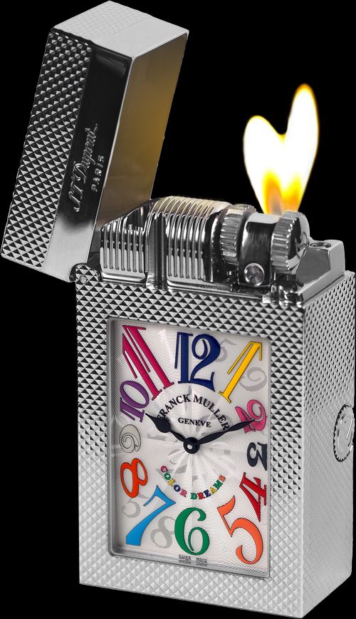 Master Lighter Franck Muller x ST Dupont : un briquet très horloger