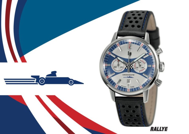 Lip Chronographe Rallye : un design délicieusement vintage
