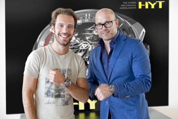 Jean-Eric Vergne et Vincent Perriard