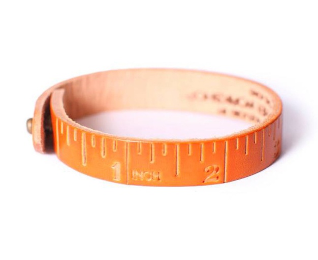bracelet One of One Leather Ruler