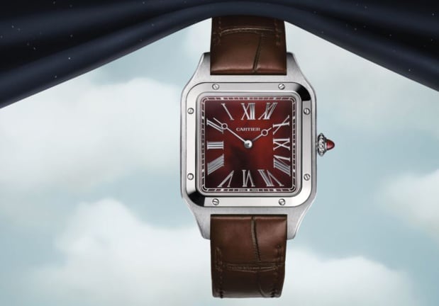 Cartier Santos-Dumont Rewind : le temps à l'envers Cartier Santos-Dumont Rewind : le temps à l'envers
