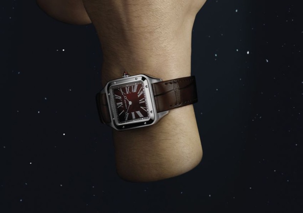 Cartier Santos-Dumont Rewind : le temps à l'envers Cartier Santos-Dumont Rewind : le temps à l'envers