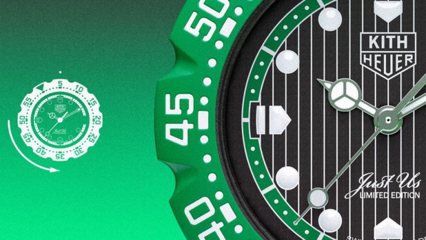 TAG Heuer Formula 1 : le retour d'une star des années 80 en collab' avec la marque de mode Kith TAG Heuer Formula 1 : le retour d'une star des années 80 en collab' avec la marque de mode Kith