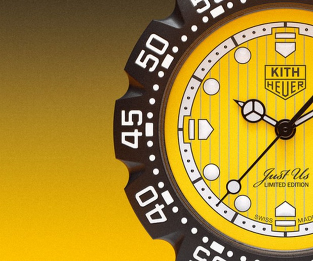 TAG Heuer Formula 1 : le retour d'une star des années 80 en collab' avec la marque de mode Kith TAG Heuer Formula 1 : le retour d'une star des années 80 en collab' avec la marque de mode Kith