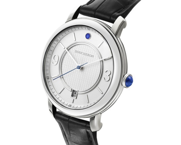 Boucheron Epure en acier : une belle montre de joaillier