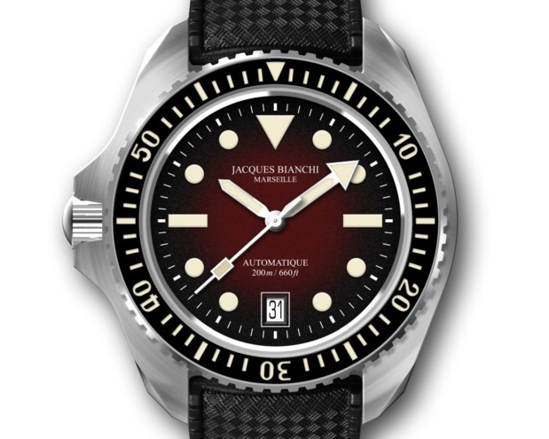 Jacques Bianchi Maseille JB200 Moonga : un cadran de la couleur du corail rouge ! Jacques Bianchi Maseille JB200 Moonga : un cadran de la couleur du corail rouge !