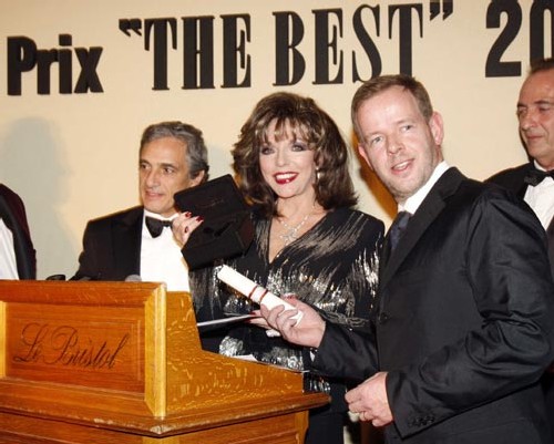 Romain Jerome partenaire officiel de la 31ème édition des prix « the Best 2007 » Romain Jerome partenaire officiel de la 31ème édition des prix « the Best 2007 »