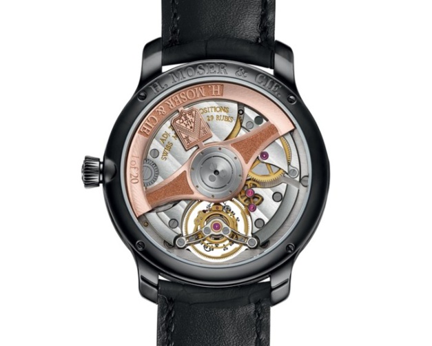 Moser Endeavour Tourbillon : un tourbillon GMT sportif et chic à la fois