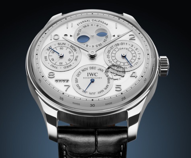 IWC Portugieser Eternal Calendar : précise pendant 45 millions d'années IWC Portugieser Eternal Calendar : précise pendant 45 millions d'années