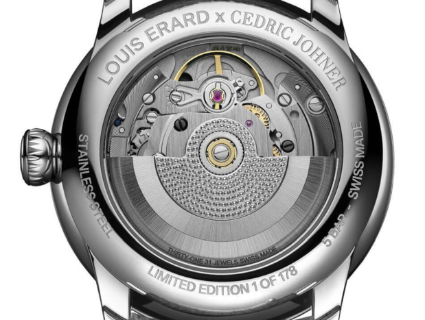 Le Régulateur Louis Erard x Cédric Johner : un régulateur très en forme ! Le Régulateur Louis Erard x Cédric Johner : un régulateur très en forme !