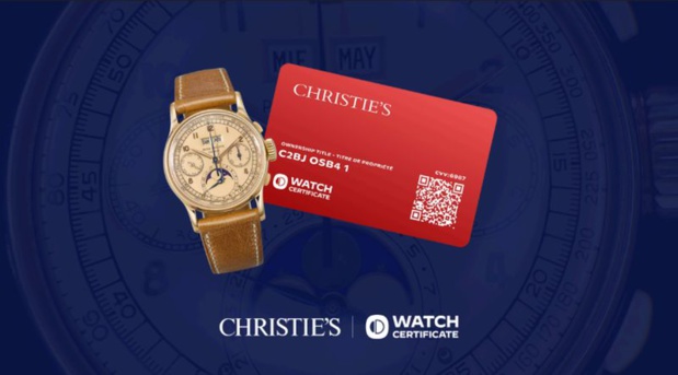 Christie's renouvelle sa confiance à Watch Certificate pour une Patek Philippe de collection Christie's renouvelle sa confiance à Watch Certificate pour une Patek Philippe de collection