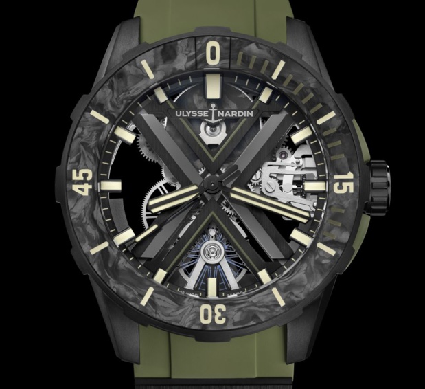 Ulysse Nardin Diver X Skeleton OPS 44 mm : quand la plongée rencontre la haute horlogerie Ulysse Nardin Diver X Skeleton OPS 44 mm : quand la plongée rencontre la haute horlogerie