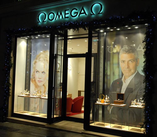 Boutique Omega à Paris