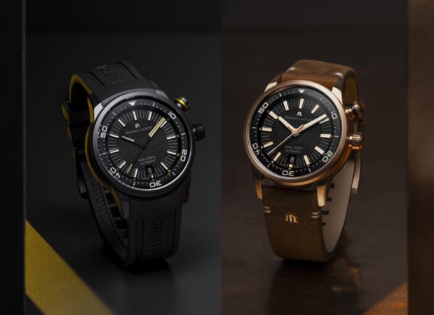 Maurice Lacroix Pontos S Diver : deux nouvelles versions en bronze ou DLC noir