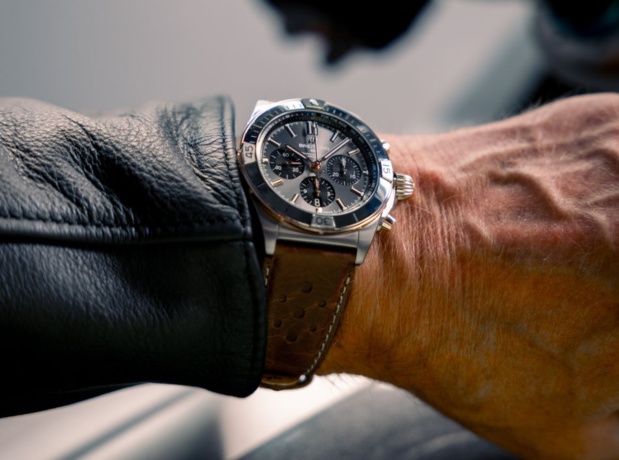 Breitling x Triumph : une somptueuse Chronomat en titane et or rouge pour cette 3ème collab' Breitling x Triumph : une somptueuse Chronomat en titane et or rouge pour cette 3ème collab'