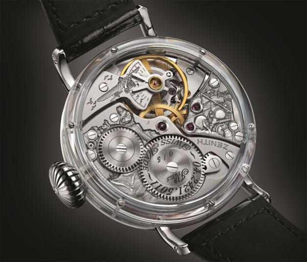 Zenith Pilot Type 20 Hommage à Louis Blériot, cadran météorite Zenith Pilot Type 20 Hommage à Louis Blériot, cadran météorite