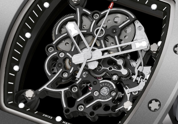 Richard Mille RM 055 Bubba Watson All Grey Boutique Edition : fifty shades of grey Richard Mille RM 055 Bubba Watson All Grey Boutique Edition : fifty shades of grey