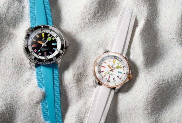Breitling : une Superocean très estivale !