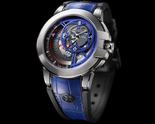Harry Winston Ocean Dual Time Retrograde Only Watch 2015 Harry Winston Ocean Dual Time Retrograde Only Watch 2015