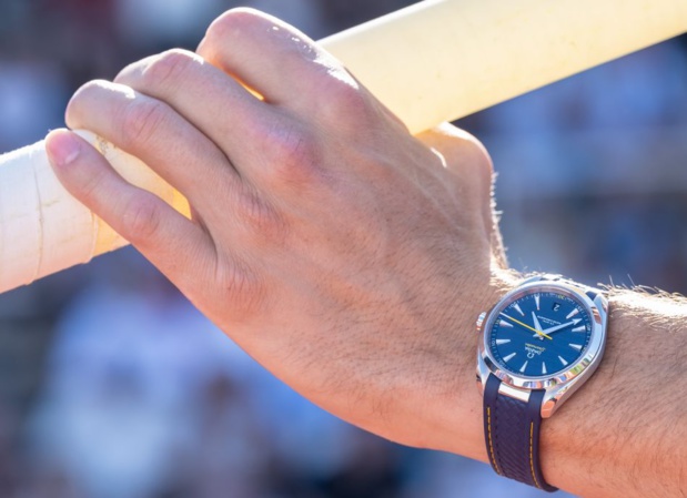 Omega Seamaster Aqua Terra Armand "Mondo" Duplantis : une montre très perchée !