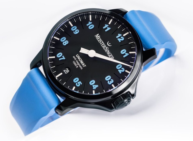 MeisterSinger Unomat : des heures bleues arctiques