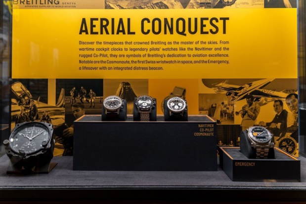 Time Capsule : The Breitling Heritage Exhibition, belle exposition horlogère autour des grandes inventions Breitling Time Capsule : The Breitling Heritage Exhibition, belle exposition horlogère autour des grandes inventions Breitling