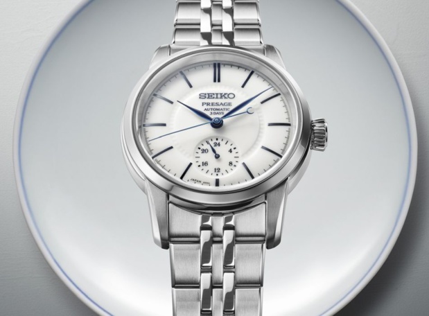 Seiko Presage Craftsmanship : toute la pureté d'un cadran blanc en porcelaine d'Arita