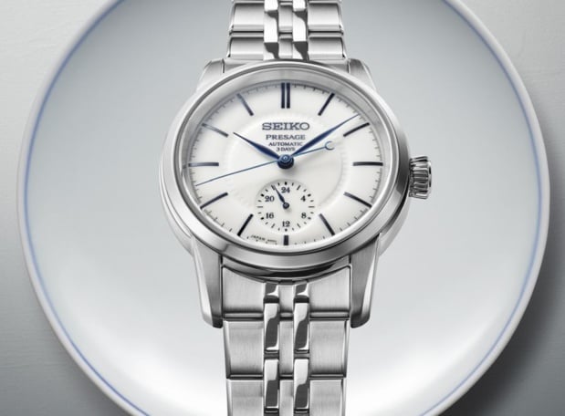 Seiko Presage Craftsmanship : toute la pureté d'un cadran blanc en porcelaine d'Arita Seiko Presage Craftsmanship : toute la pureté d'un cadran blanc en porcelaine d'Arita