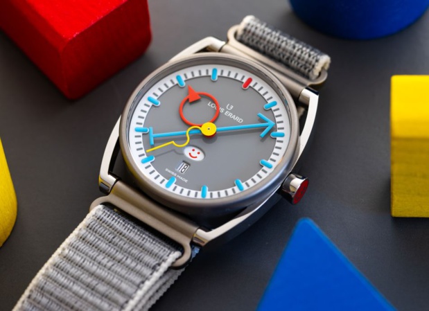 Louis Erard x Alain Silberstein Smile-Day : nouvelle édition limitée avec cadran gris