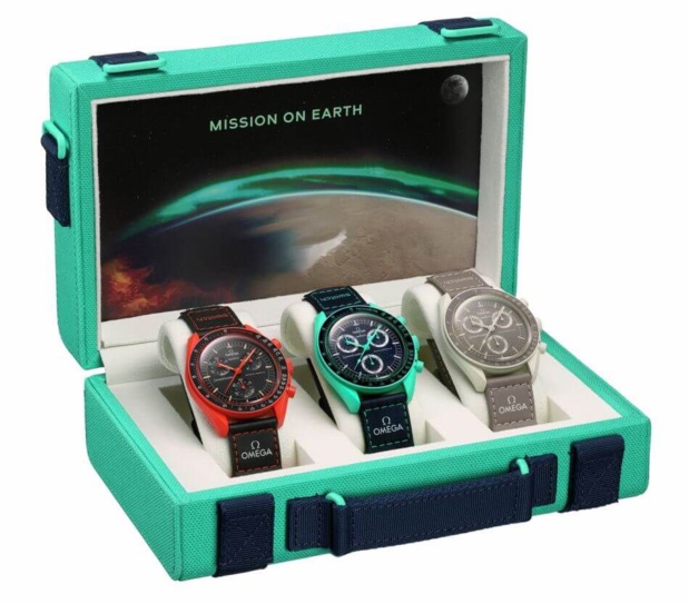 MoonSwatch : Lava, Polar Lights et Desert, trois nouveaux modèles sont arrivés en boutique