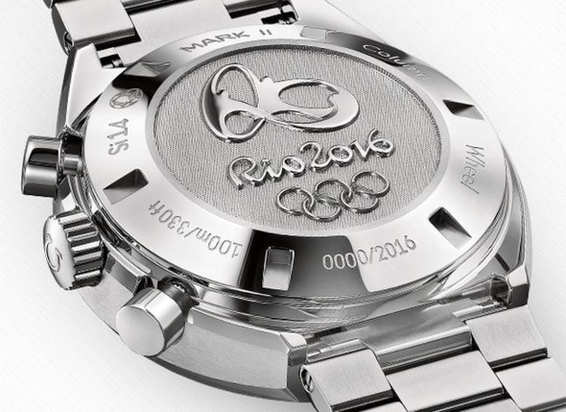 Omega Speedmaster Mark II Rio 2016 : or, argent et bronze au compteur Omega Speedmaster Mark II Rio 2016 : or, argent et bronze au compteur