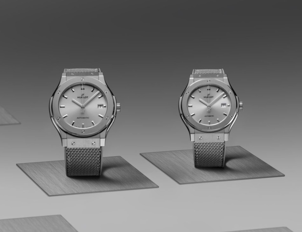 Hublot Classic Fusion Essential Grey Tome III : monochromatiques et "online" uniquement